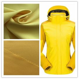การเล่นสกีการสวมใส่ผ้ากลางแจ้งที่ทนทานต่อการฉีกขาด 2/2 การกันน้ำทึบสองสีด้วย TPU