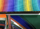 100% P 600D Oxford ผ้าเคลือบผ้ากันน้ำ Canopy Yarn-Dyed Anti-Tear UV-Proof สำหรับเต็นท์กลางแจ้ง